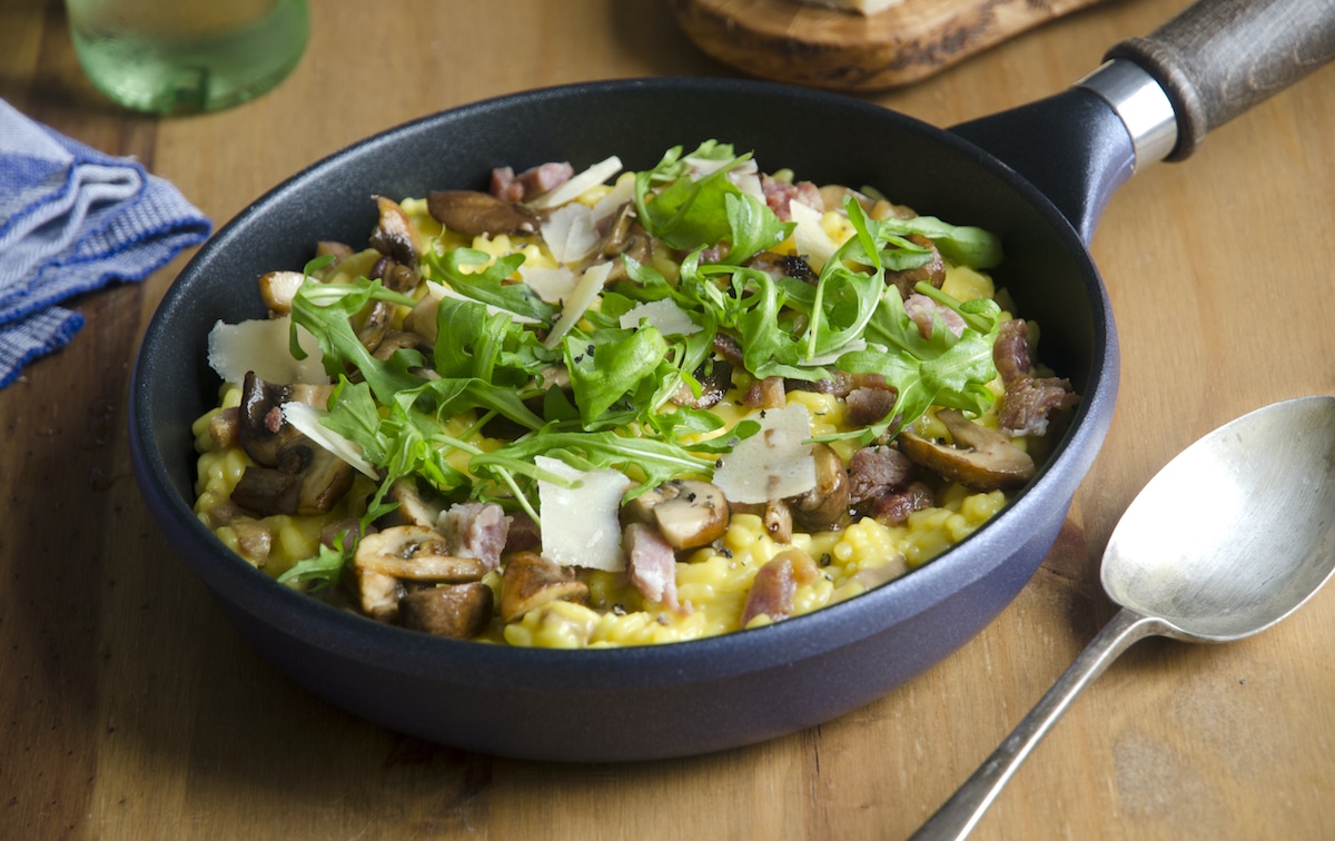 Risotto with Pancetta and Wild Mushrooms Recipe The NEW Center